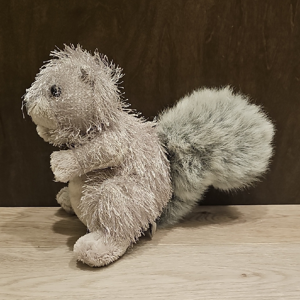 Webkinz HM203‎ Grey Squirrel Plush